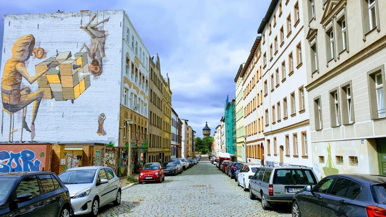 Room In City Center Halle With Shared Bathroom & Kitchen - Free Wifi, Netflix, Ipad & Ground Floor Eksteriør bilde